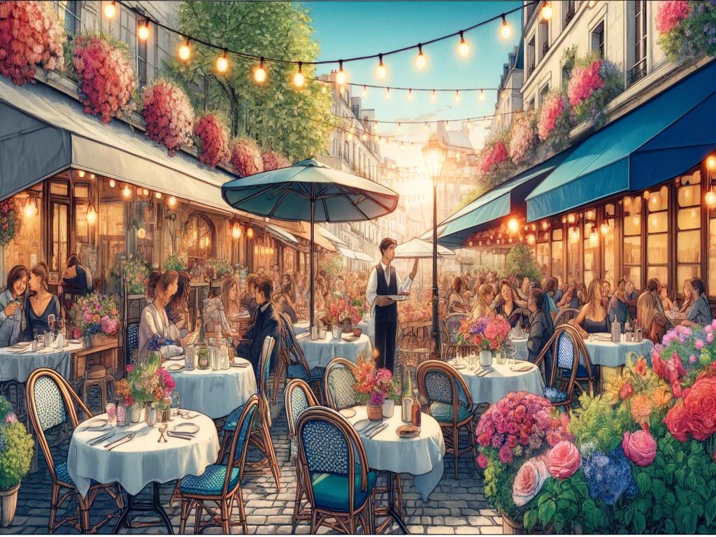 Dining in Paris